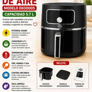 📦✨ Freidora de Aire EKO de 5.7L ✨🍟 - Img 56561840