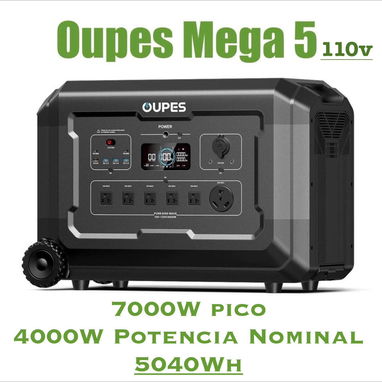 🔅OUPES |Mega 5| estación de energía portátil | batería portátil | power station | energía de respaldo | para apagones🔅 - Img 125091642