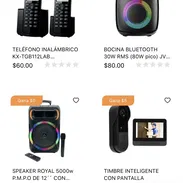Teléfono inalámbrico bocina discos duro backup - Img 55266361