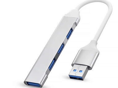⭕️ Extensiones USB ✅ 4 puertos ✅ para Computadoras, Tabletas, Móviles o Teléfonos, Lapto, Bocinas, equipos y más - Img 49904322