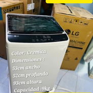 LAVADORA AUTOMÁTICA LG 9KG - Img 52941710