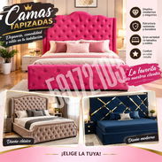 Camas tapizada,juego de cuarto y más - Img 57979011