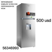 REFRIGERADOR ENERLIFE 10 PIES CON DISPENSADOR DE AGUA - Img 54441531
