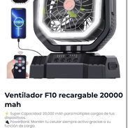 Ventilador recargable F6 - F10 - Img 55660546