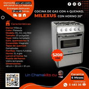 🎁 200 🎁 COCINA DE GAS CON HORNO 4 QUEMADORES. TENEMOS MENSAJERÍA CON FACTURA Y GARANTÍA. TLF 54833699 - Img 52697926