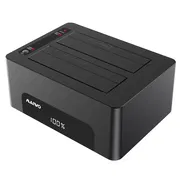 DOCKING STATION EXTERNO MAIWO/SABRENT DE 2 BAHIAS|HDD 2.5”/3.5”|USB 3.0 + ALIMENTACION 12V|NUEVOS EN CAJA. 5410-9151 - Img 48209407