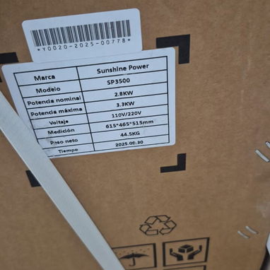 Planta gasolona 18L 4 tiempos 110 y 220w. Potencia 2.8w sellado caja garantía x escrito somos tienda fisica - 2/2